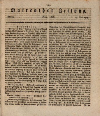 Bayreuther Zeitung Montag 25. Mai 1818