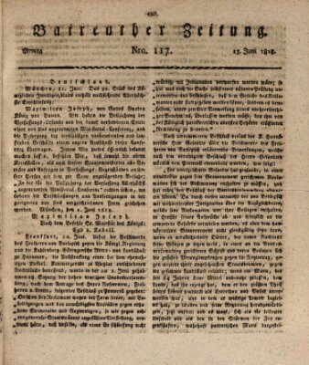 Bayreuther Zeitung Montag 15. Juni 1818