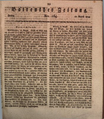 Bayreuther Zeitung Freitag 20. August 1819