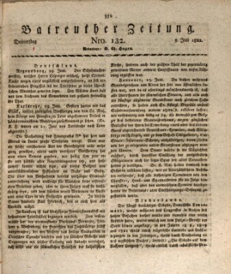 Bayreuther Zeitung Donnerstag 5. Juli 1821