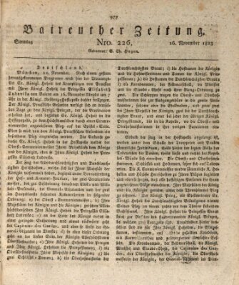 Bayreuther Zeitung Sonntag 16. November 1823