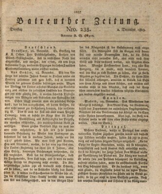 Bayreuther Zeitung Dienstag 2. Dezember 1823