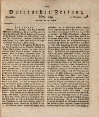 Bayreuther Zeitung Donnerstag 18. Dezember 1823