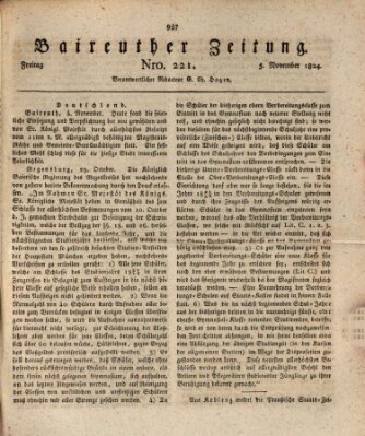 Bayreuther Zeitung Freitag 5. November 1824