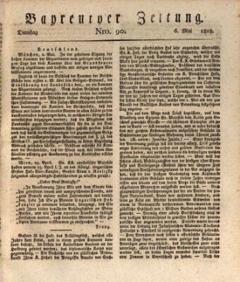 Bayreuther Zeitung Dienstag 6. Mai 1828