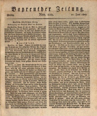 Bayreuther Zeitung Freitag 20. Juni 1828