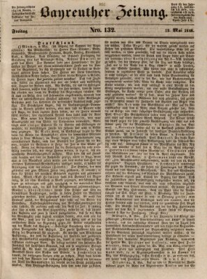 Bayreuther Zeitung Freitag 12. Mai 1848