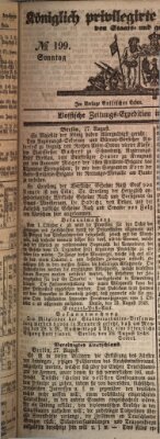 Königlich privilegirte Berlinische Zeitung von Staats- und gelehrten Sachen (Berlinische privilegirte Zeitung) Sonntag 27. August 1848