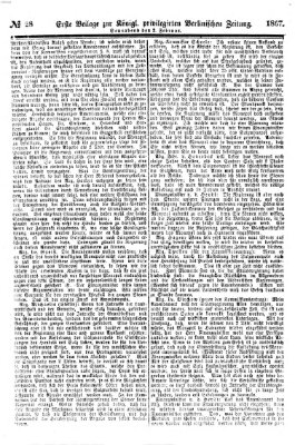 Königlich privilegirte Berlinische Zeitung von Staats- und gelehrten Sachen (Berlinische privilegirte Zeitung) Samstag 2. Februar 1867