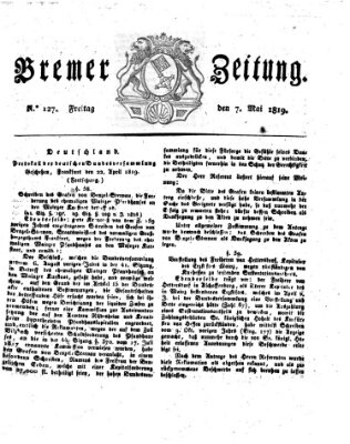 Bremer Zeitung Freitag 7. Mai 1819