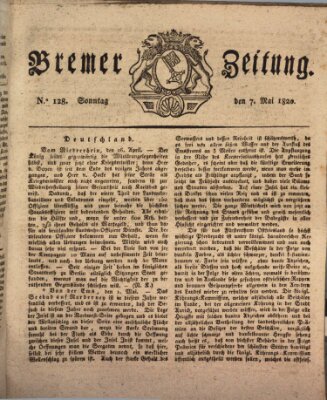 Bremer Zeitung Sonntag 7. Mai 1820