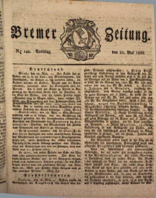 Bremer Zeitung Sonntag 21. Mai 1820