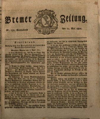 Bremer Zeitung Samstag 12. Mai 1821