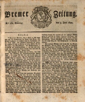 Bremer Zeitung Sonntag 9. Juni 1822