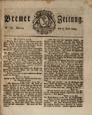 Bremer Zeitung Montag 9. Juni 1823