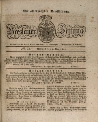 Neue Breslauer Zeitung Mittwoch 9. Mai 1821