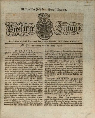 Neue Breslauer Zeitung Mittwoch 16. Mai 1821