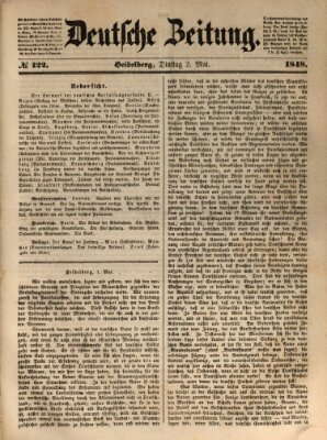 Deutsche Zeitung Dienstag 2. Mai 1848