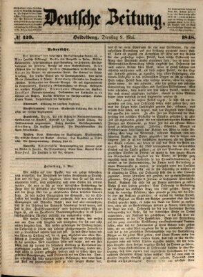 Deutsche Zeitung Dienstag 9. Mai 1848