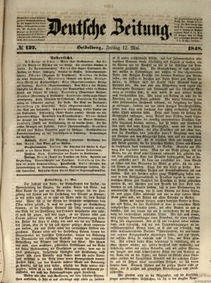 Deutsche Zeitung Freitag 12. Mai 1848