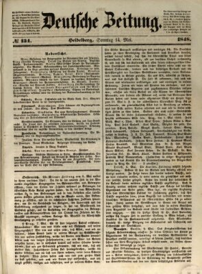 Deutsche Zeitung Sonntag 14. Mai 1848