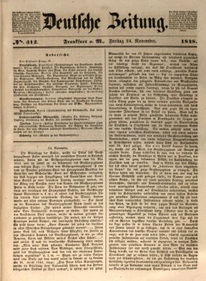 Deutsche Zeitung Freitag 24. November 1848