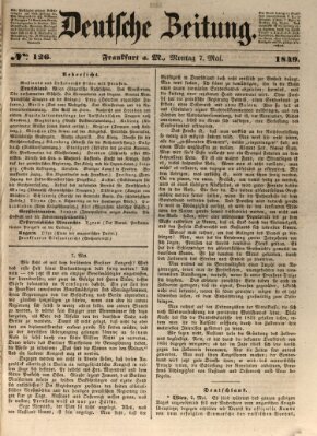 Deutsche Zeitung Montag 7. Mai 1849