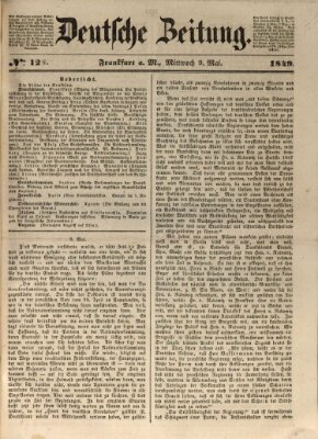 Deutsche Zeitung Mittwoch 9. Mai 1849