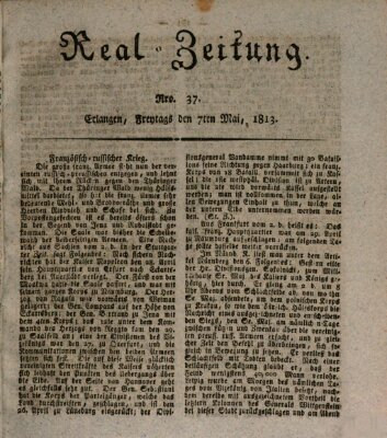 Erlanger Real-Zeitung Freitag 7. Mai 1813