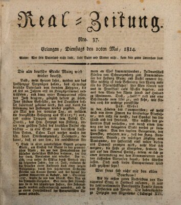 Erlanger Real-Zeitung Dienstag 10. Mai 1814