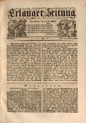 Erlanger Zeitung (Erlanger Real-Zeitung) Dienstag 14. Mai 1822