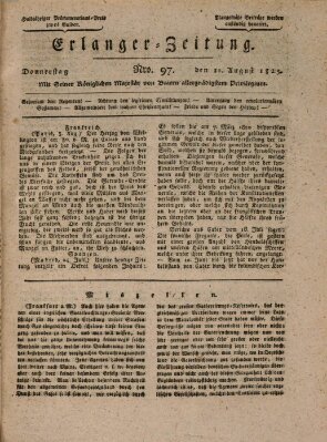 Erlanger Zeitung (Erlanger Real-Zeitung) Donnerstag 11. August 1825