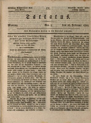 Erlanger Zeitung (Erlanger Real-Zeitung) Montag 28. Februar 1825