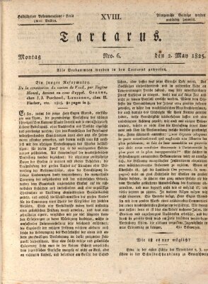 Erlanger Zeitung (Erlanger Real-Zeitung) Montag 2. Mai 1825