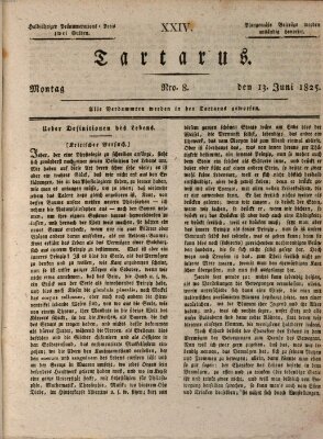 Erlanger Zeitung (Erlanger Real-Zeitung) Montag 13. Juni 1825