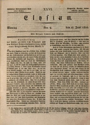 Erlanger Zeitung (Erlanger Real-Zeitung) Montag 27. Juni 1825