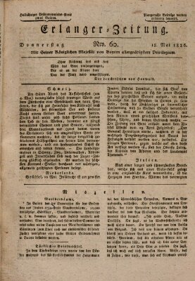 Erlanger Zeitung (Erlanger Real-Zeitung) Donnerstag 18. Mai 1826