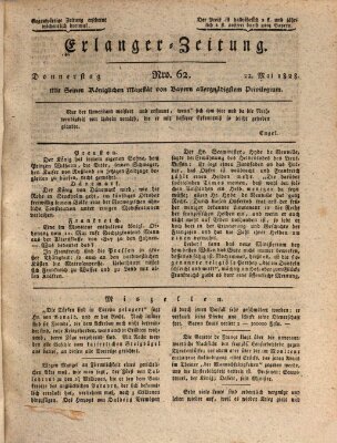 Erlanger Zeitung (Erlanger Real-Zeitung) Donnerstag 22. Mai 1828