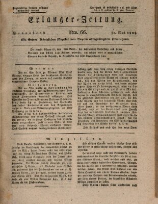 Erlanger Zeitung (Erlanger Real-Zeitung) Samstag 31. Mai 1828