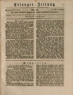 Erlanger Zeitung (Erlanger Real-Zeitung) Samstag 16. Mai 1829