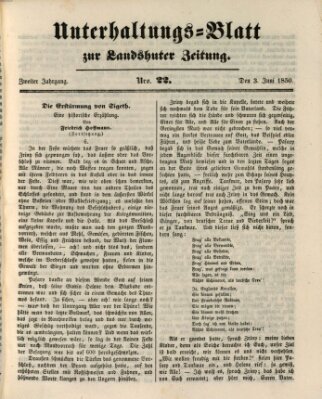 Landshuter Zeitung Montag 3. Juni 1850