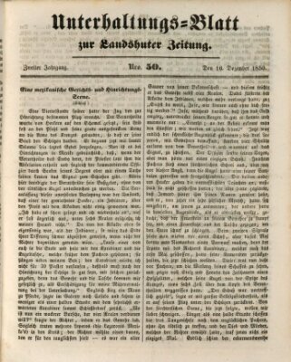 Landshuter Zeitung Montag 16. Dezember 1850