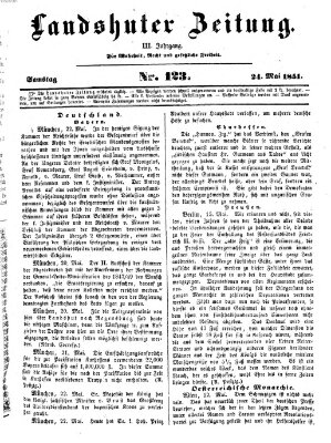 Landshuter Zeitung Samstag 24. Mai 1851