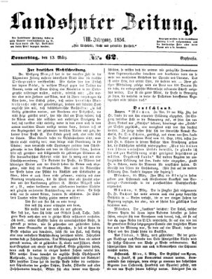 Landshuter Zeitung Donnerstag 13. März 1856