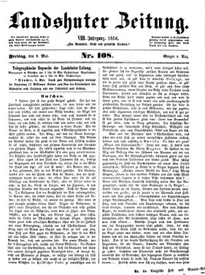 Landshuter Zeitung Freitag 9. Mai 1856