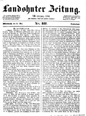 Landshuter Zeitung Mittwoch 21. Mai 1856