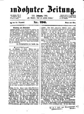 Landshuter Zeitung Dienstag 24. Dezember 1861