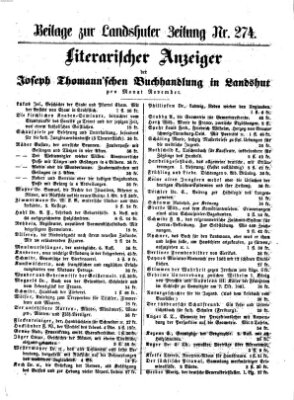 Landshuter Zeitung Donnerstag 28. November 1861