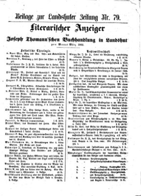 Landshuter Zeitung Samstag 5. April 1862