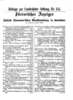 Landshuter Zeitung Freitag 10. Juli 1863